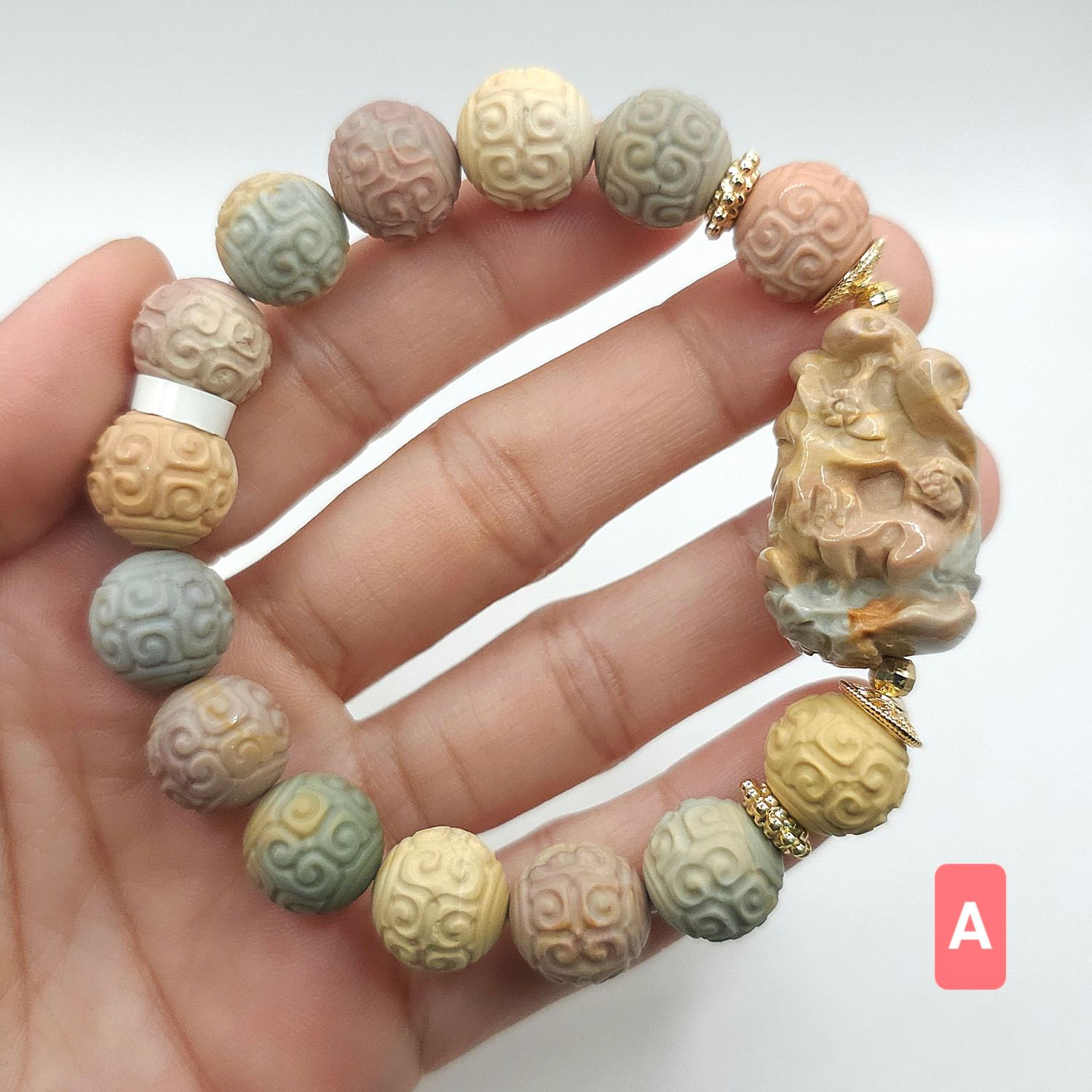 Natural Lucky Turn Alashan Agate