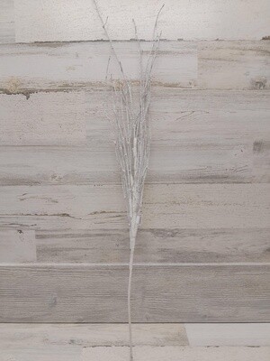 29&quot; Glitter Twig  White