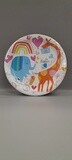 8pc 9&quot; Plates Zoo Baby Shower