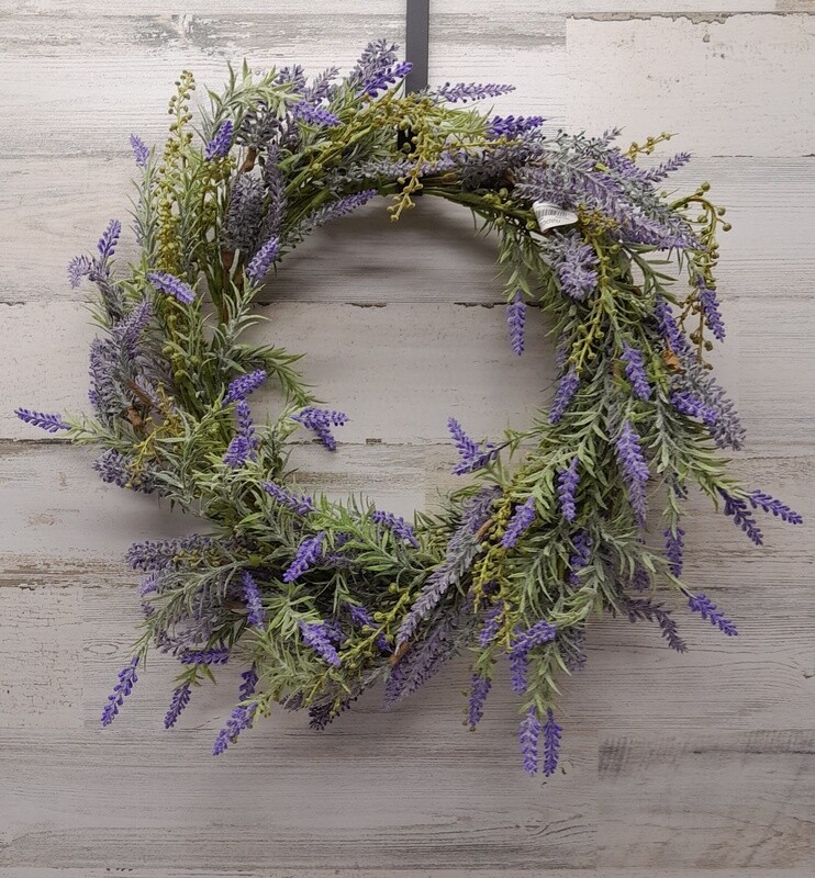 20&quot; Lavender Wreath