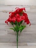 24&quot; Lily Bush x9 Red