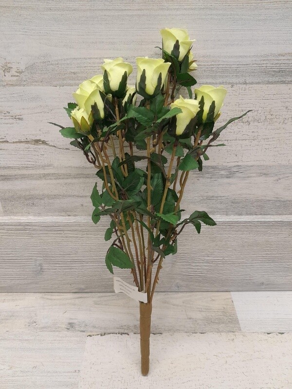 16&quot; Mini Rose Bush x11 Green