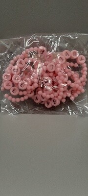 12pc 1.5" Baby Bracelet Pink