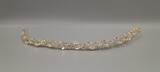 Rhinestone Hair Belt/Sash Gold