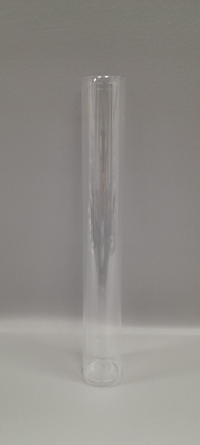 12&quot; Plastic Tube Column Clear