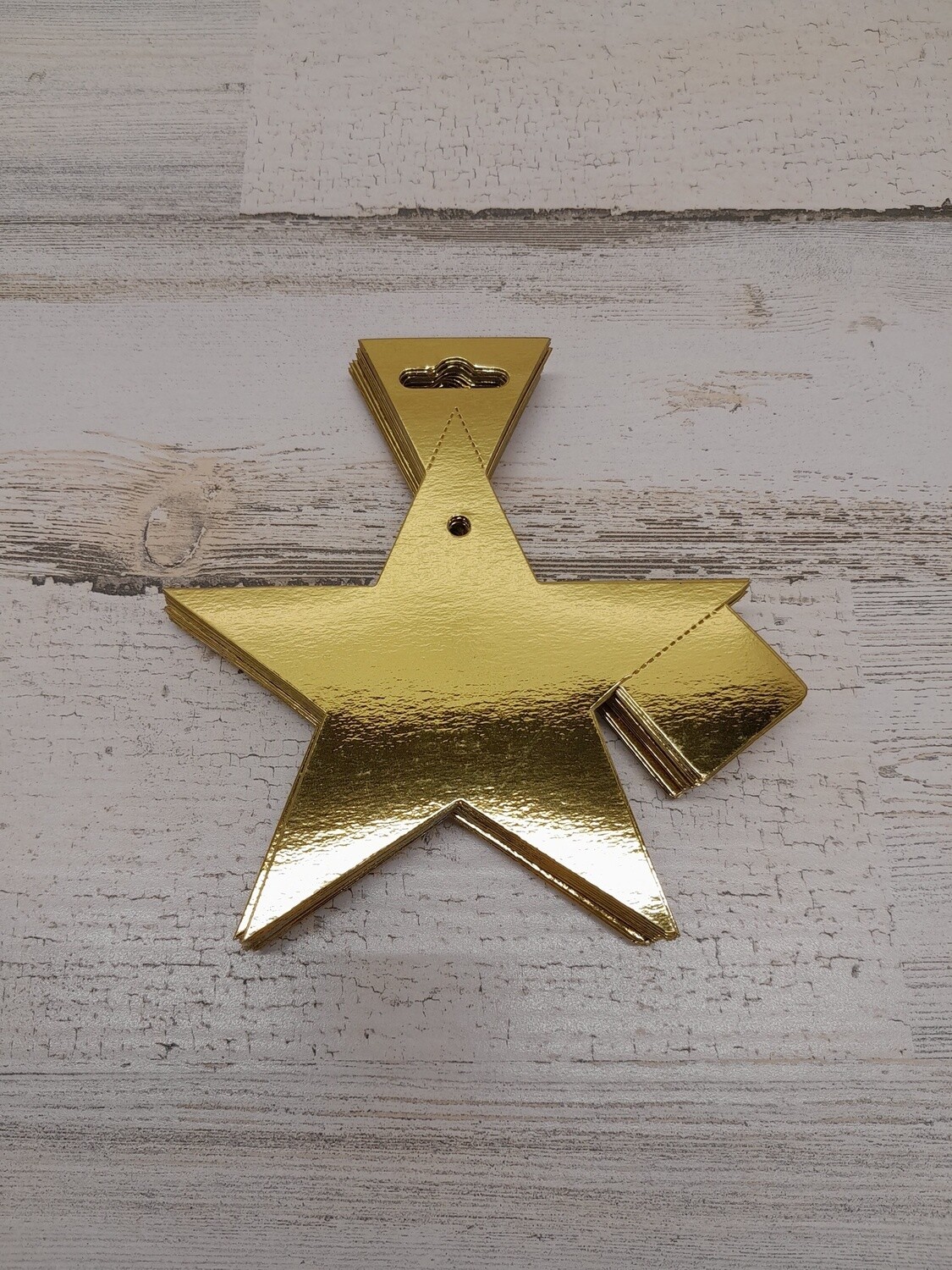 36pc 5&quot; Gold Stars