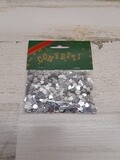 14gr 6mm Heart Confetti Silver