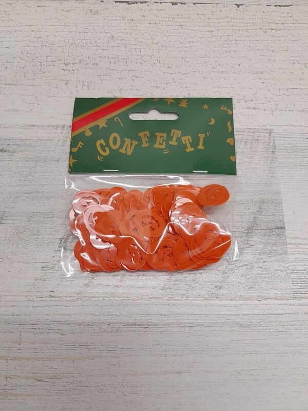 14gr 19mm Pumpkin Confetti Orange