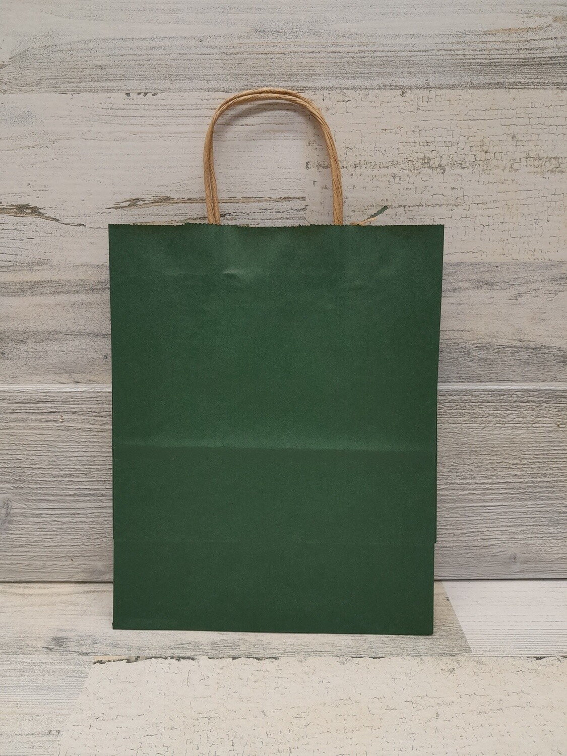 8&quot;x4.5&quot;x10.25&quot; Paper Gift Bag Green