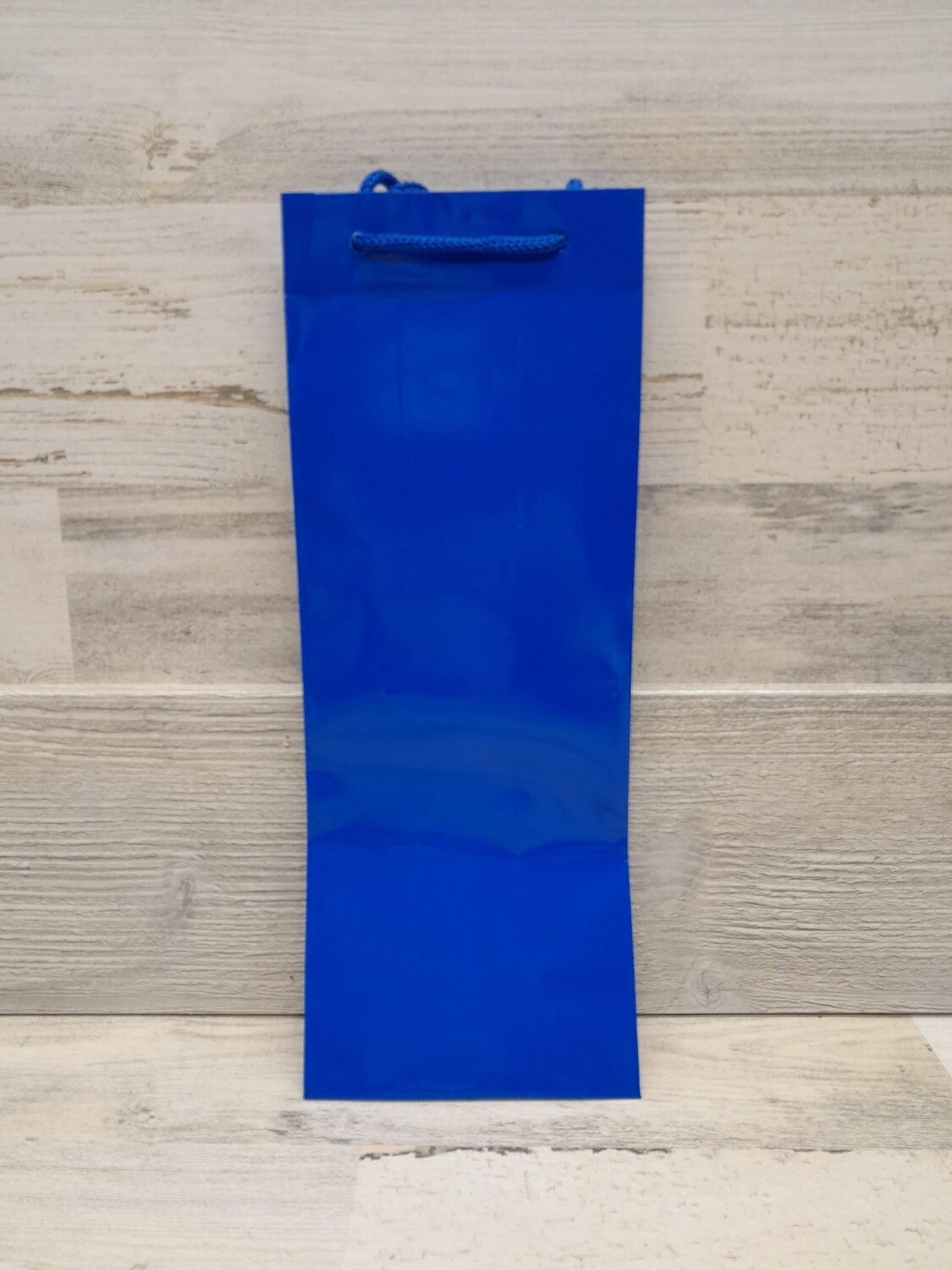 5&quot;x13.25&quot;x3.5&quot; Wine Bag Blue