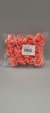 12pc 1.75&quot; Foam Rose Heads Coral