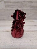 6oz Metallic Foil Balloon Weight Burgundy