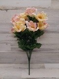 23&quot; Poppy Bush x14 Peach