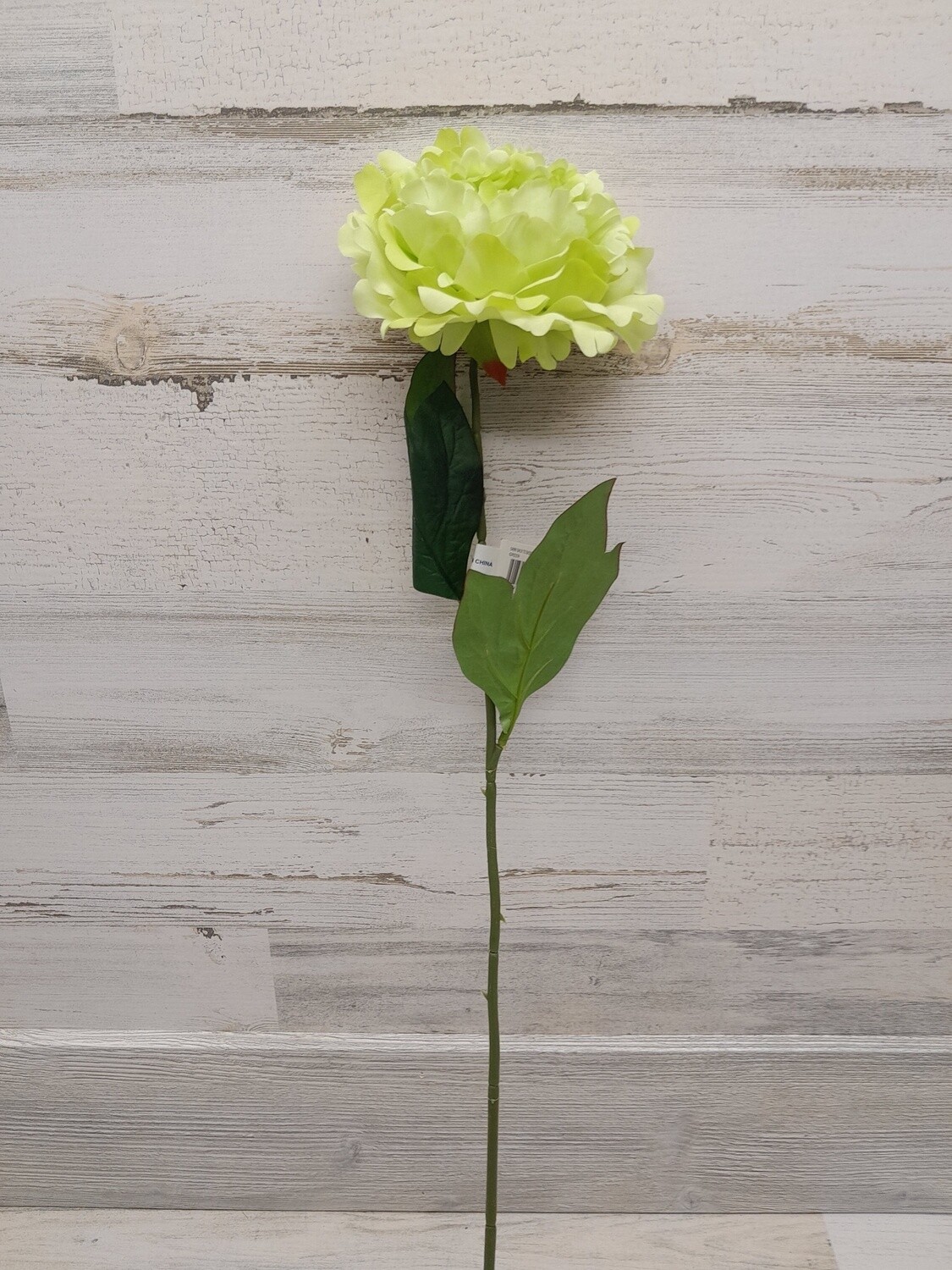 26&quot; Peony Spray Green