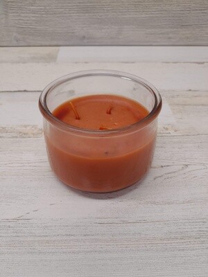 10oz 3 Wick Jar Candle Burnt Orange Pumpkin Spice