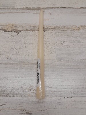 12&quot; Taper Candle Ivory