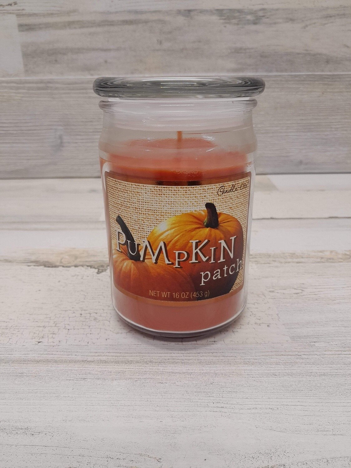 16oz 1 Wick Jar Candle Pumpkin Patch