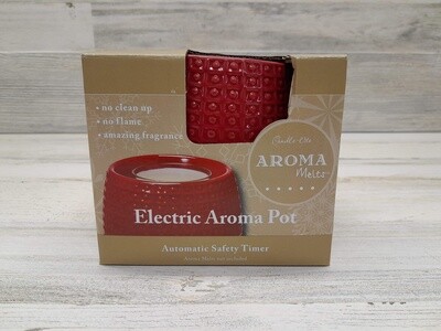 Electric Aroma Pot Red