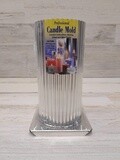 3&quot;x6.5&quot; Scalloped Cylinder Candle Mold