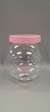 5.25&quot; Plastic Ball Bottle Pink