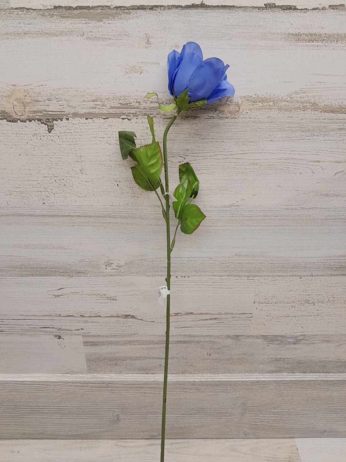 25&quot; Rosebud Stem Periwinkle