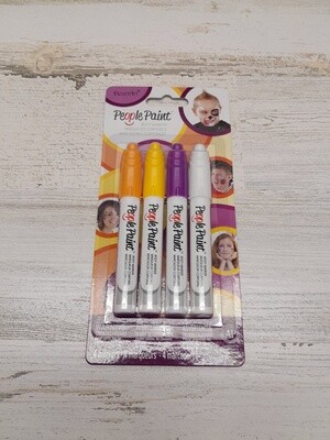 4pc People Paint Markers Multi