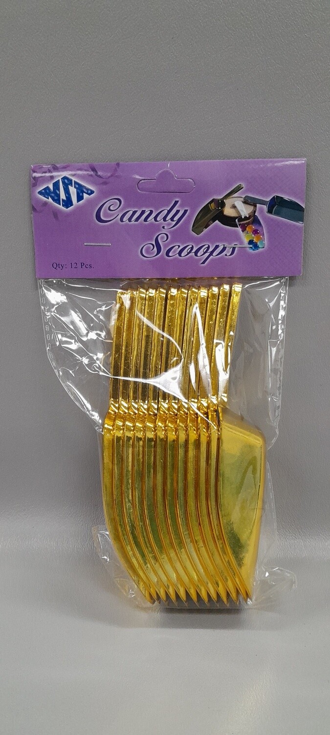 Natural Star Gold Candy Scoops | 12 ct | Zurchers