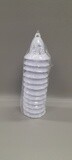 12pc 2&quot; Plastic Bells White