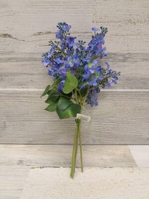 11.5&quot; Mini Lilac Bouquet x4 Blue