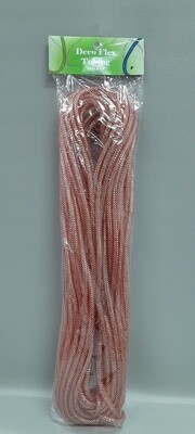 8mm x 30yd Mesh Tubing Burgundy/Gold