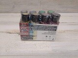 8pc 2oz Glitter Acrylic Paint Galaxy