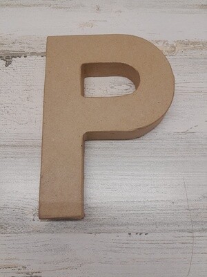 *8&quot; Paper Mache Letter-P