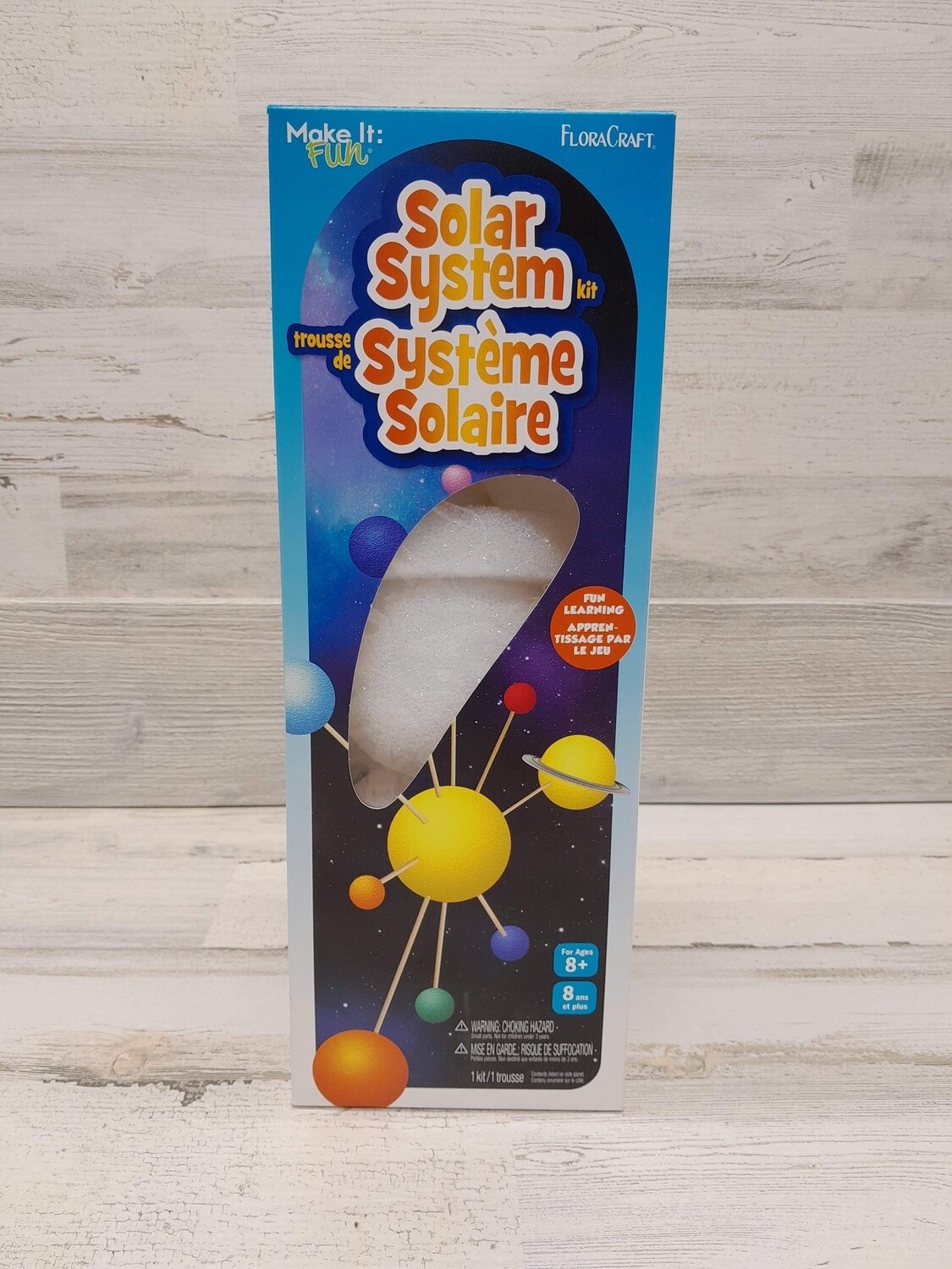 Floracraft Styrofoam Solar System Kit - White