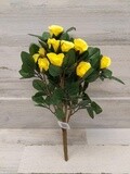 16&quot; Mini Rose Bush x11 Yellow