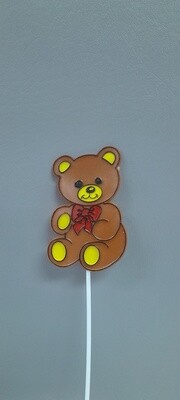 13" Teddy Bear Pick Brown/Yellow
