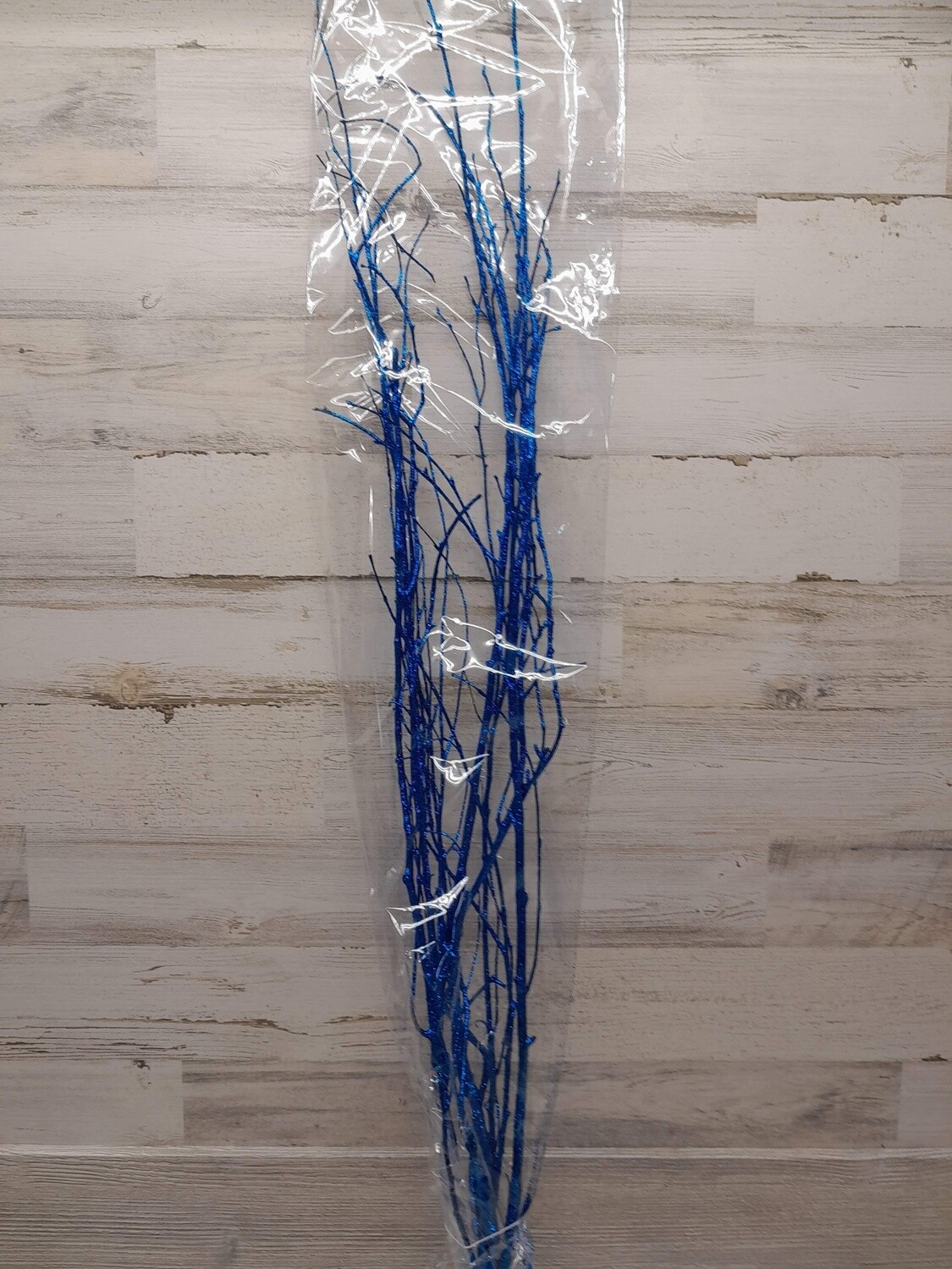 40&quot;-50&quot; Sparkle Birch Branch Ice Blue