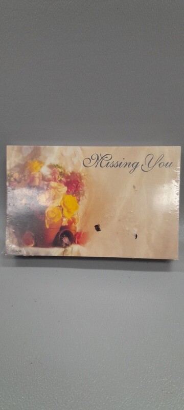 50pc Enclosure Cards Missing You