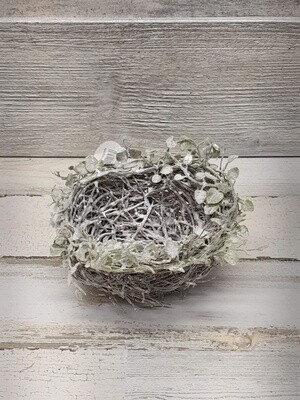 5&quot; Frosted Bird Nest