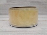 2.5&quot;x50yd Sheer Ribbon Light Yellow