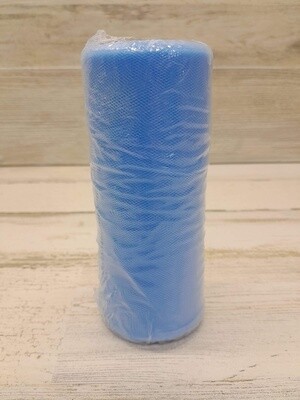 6&quot;x25yd Tulle Country Blue