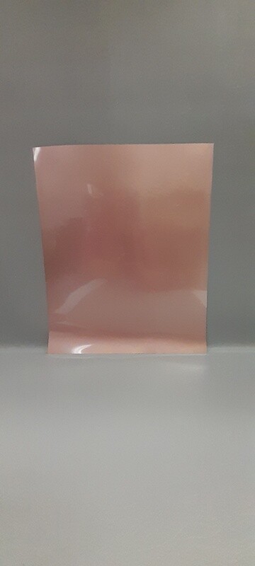 12&quot;x15&quot; Vinyl Sheet Rose Gold