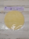 25pc 9&quot; Scalloped Tulle Circles Butter