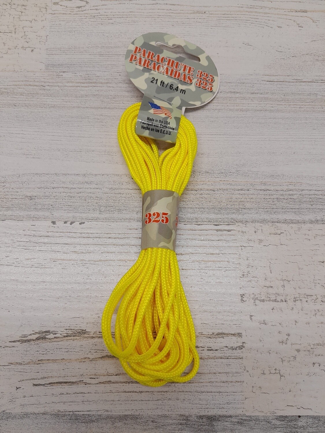 21&#39; Paracord Neon Yellow