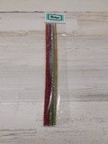 12pc 12&quot; Tinsel Chenille Stems Multi