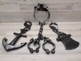 Chain w/Anchor/Hook/Axe Assorted