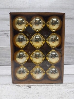 70mm V.P. Ball on 10&quot; Wire 12ea/Box Gold