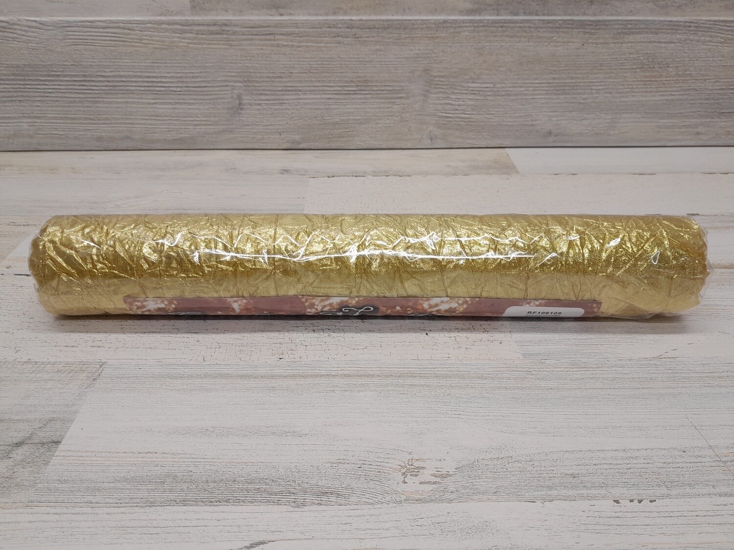 16&quot;x10yd Crushed Metallic Gold