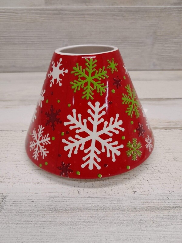 Jar Candle Shade Snowflake