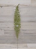 23&quot; Glitter Fern Spray Green