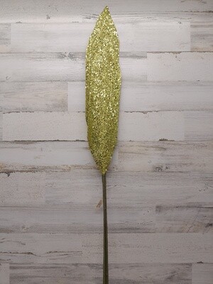 40&quot; Glitter Bird of Paradise x3 Apple Green